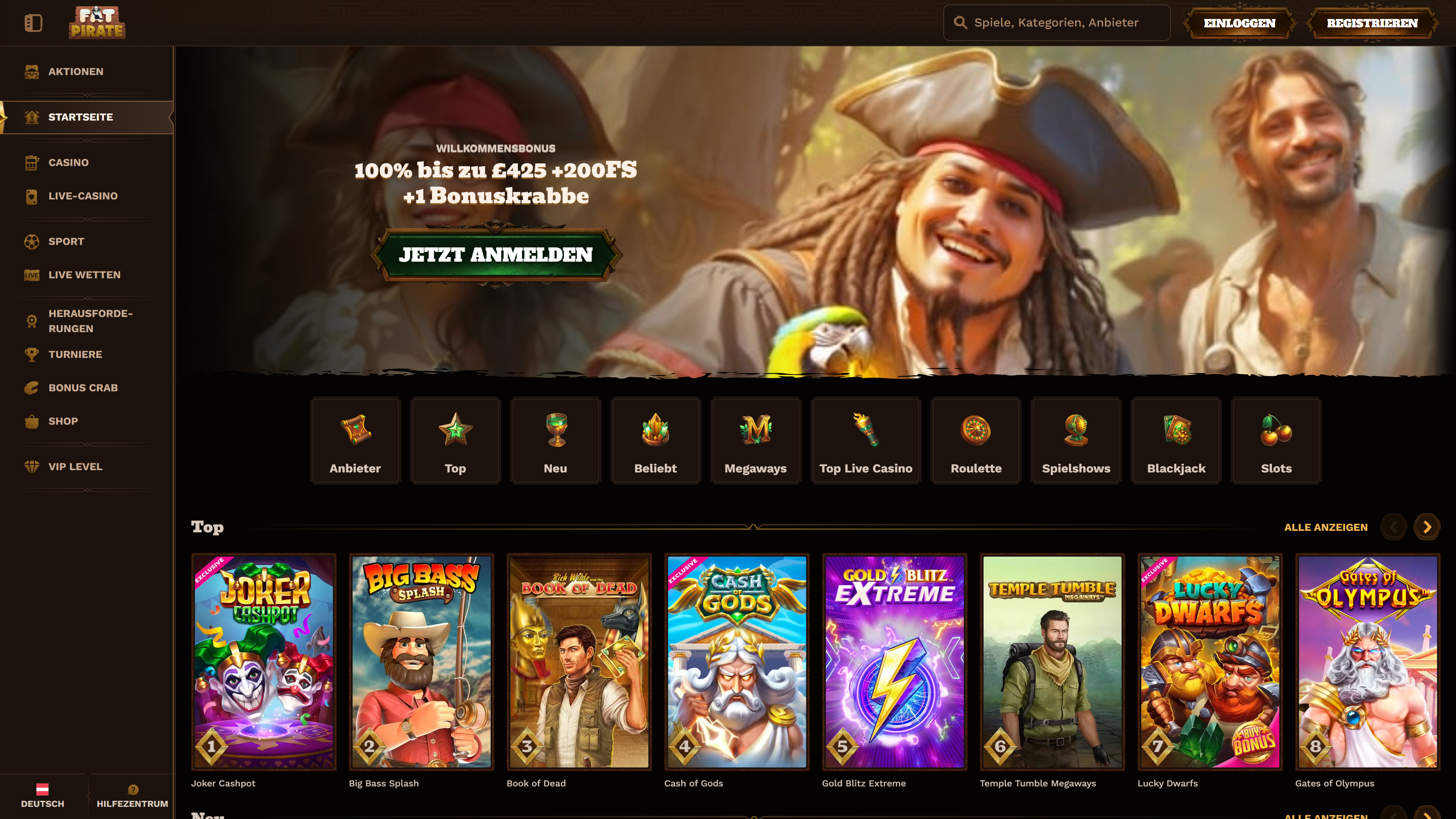 Fat Pirate Casino